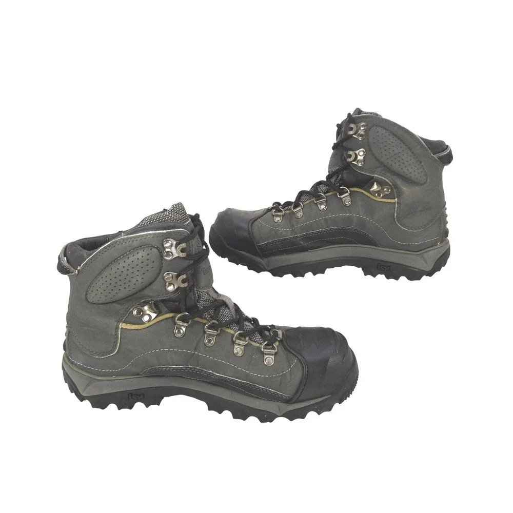 Timberland Pro Switchback Waterproof Hiking‎ Boots Grey Black Size Men's 7 Wom 8